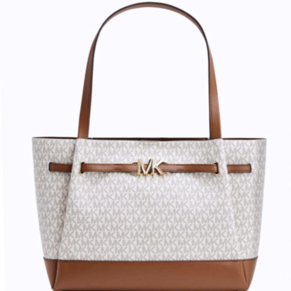 NWT Michael Kors Reed Large Signature Logo Tote Bag